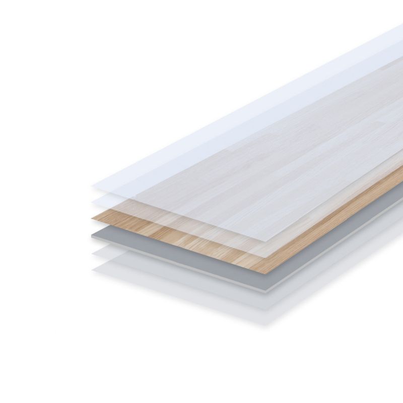 Frendorf | Peel and Stick PVC Bodenbelag Glatte Holzoptik Vinylboden für Wohnzimmer