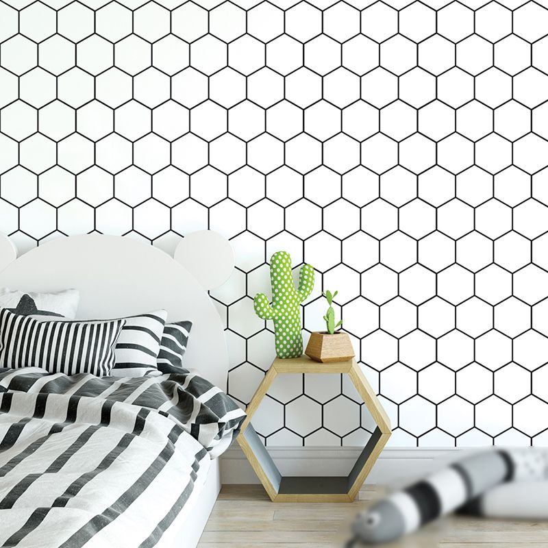 Frendorf | Peel and Stick Fliesen Hexagonale Kunststoff Wasserdichte Peel & Stick Fliese für Dusche 2-Pack