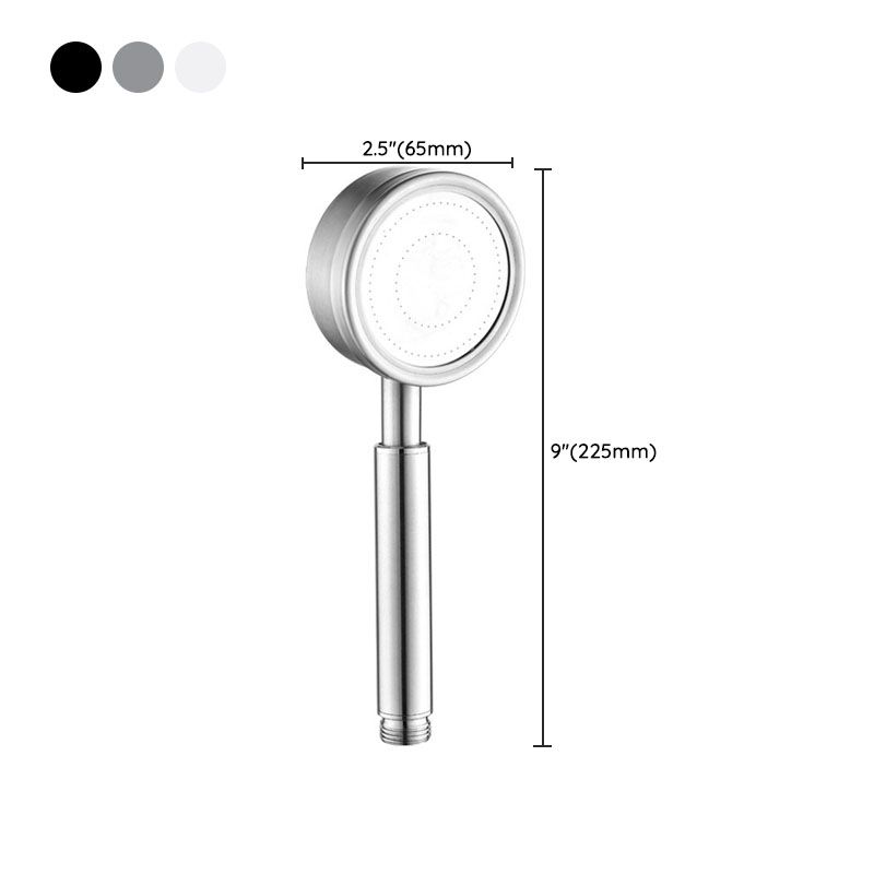 Frendorf | Klassische Duschkopf Runde Metall Handheld Duschkopf in Silber