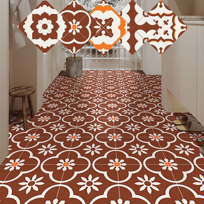 Frendorf | Peel and Stick Vinylboden PVC Muster-Vinylboden mit quadratischem Rand