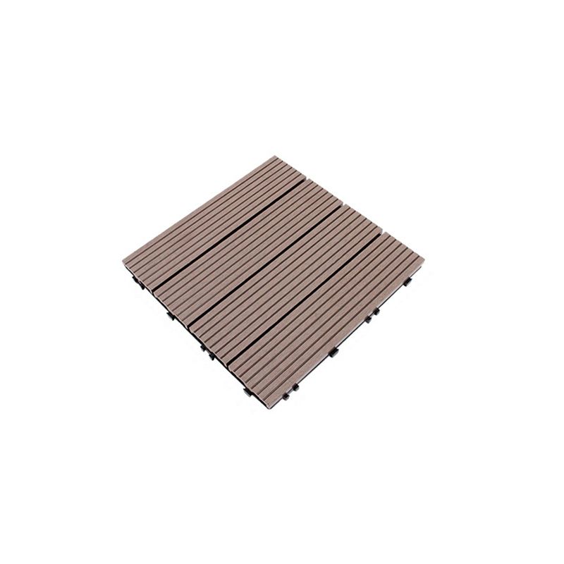 Frendorf | 12" X 12" 4-Slat Quadrat Deck-/Patio Bodenfliesen Schnapp-Installation Bodenbrettfliesen