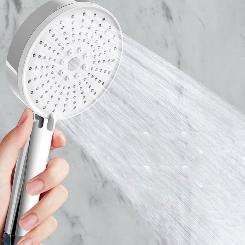 Frendorf | Kunststoff Handheld Duschkopf Runder Handbrause mit Selbstreinigung