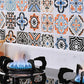 Frendorf | Grid Mosaic Peel & Stick Tile Wasserfeste Küchen Tapete