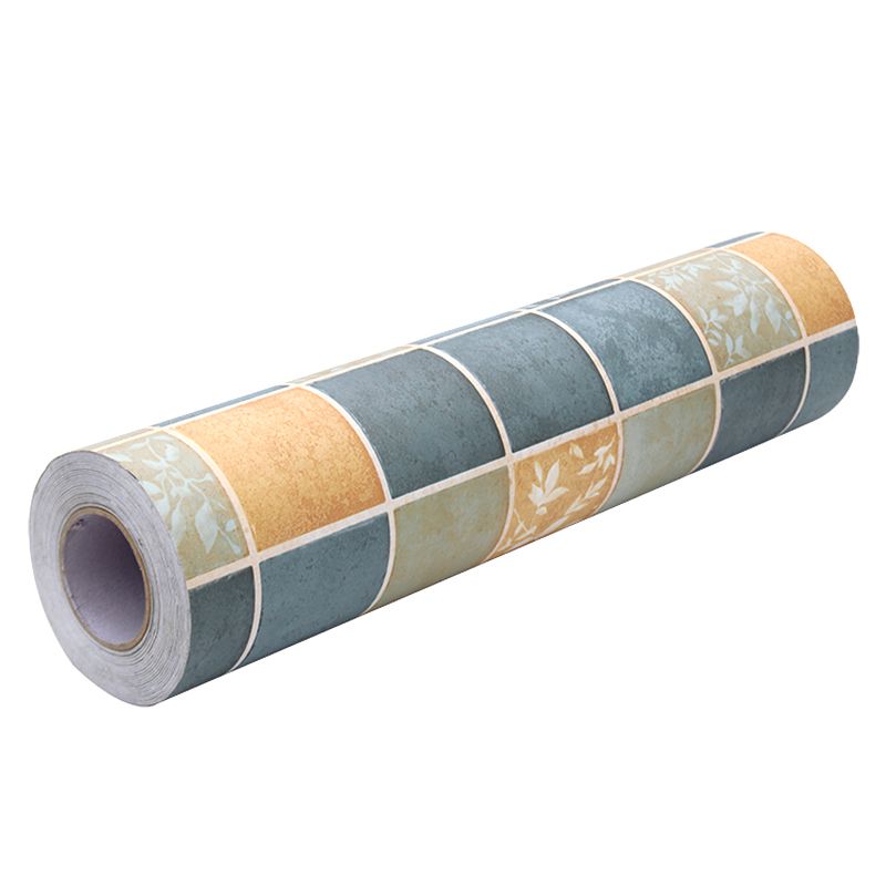 Frendorf | Modernes PVC-Boden Geometrisches Muster Peel and Stick Vinyl-Planke Boden