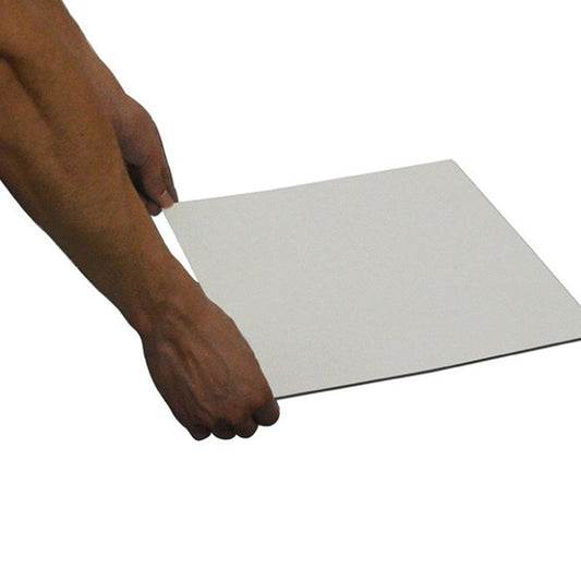 Frendorf | 12" x 12" Peel & Stick Glas Quadrat Gitter Mosaik Peel and Stick Fliese 10-Pack