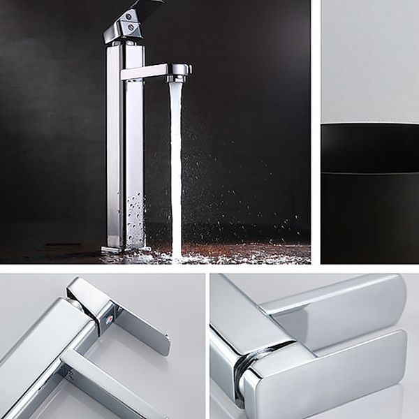 Frendorf | Glam Style Wasserhahn Einzelhebelgriff Waschbecken Wasserhahn für das Badezimmer