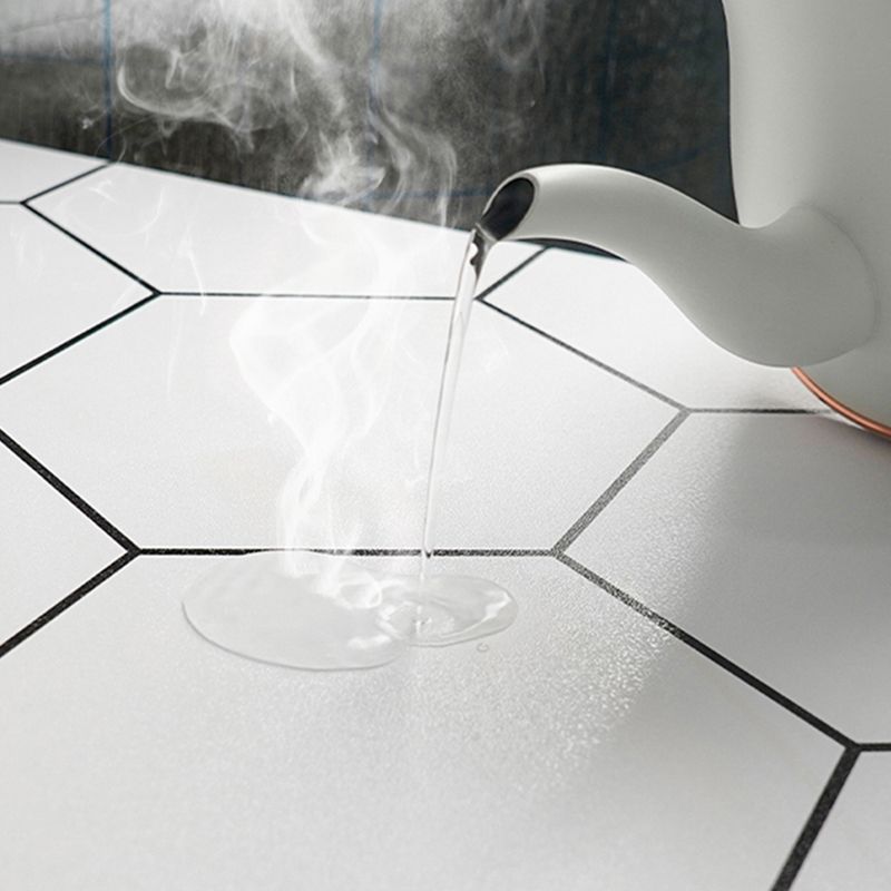 Frendorf | Moderne wasserdichte Mosaikfliese glatte Peel-and-Stick-Rückwandfliese für die Küche