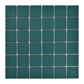 Frendorf | Quadrat Mosaik Peel & Stick Fliese in Grün Wasserbeständige Mosaikfliese