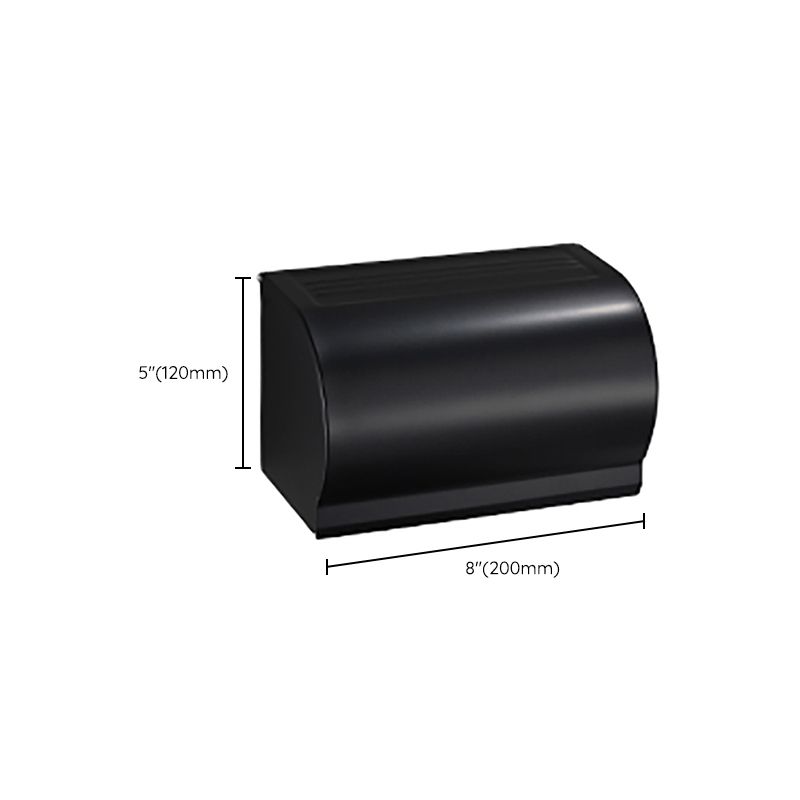Frendorf | Zeitgemäßes Badezimmerzubehör-Set Schwarze Oberfläche Bademantelhaken/Handtuchring Bar