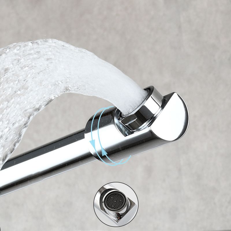 Frendorf | Moderner Pull-down Wasserhahn Einhand Wandmontierter Topf-Füller Niedrigprofil 1-Halter Füller