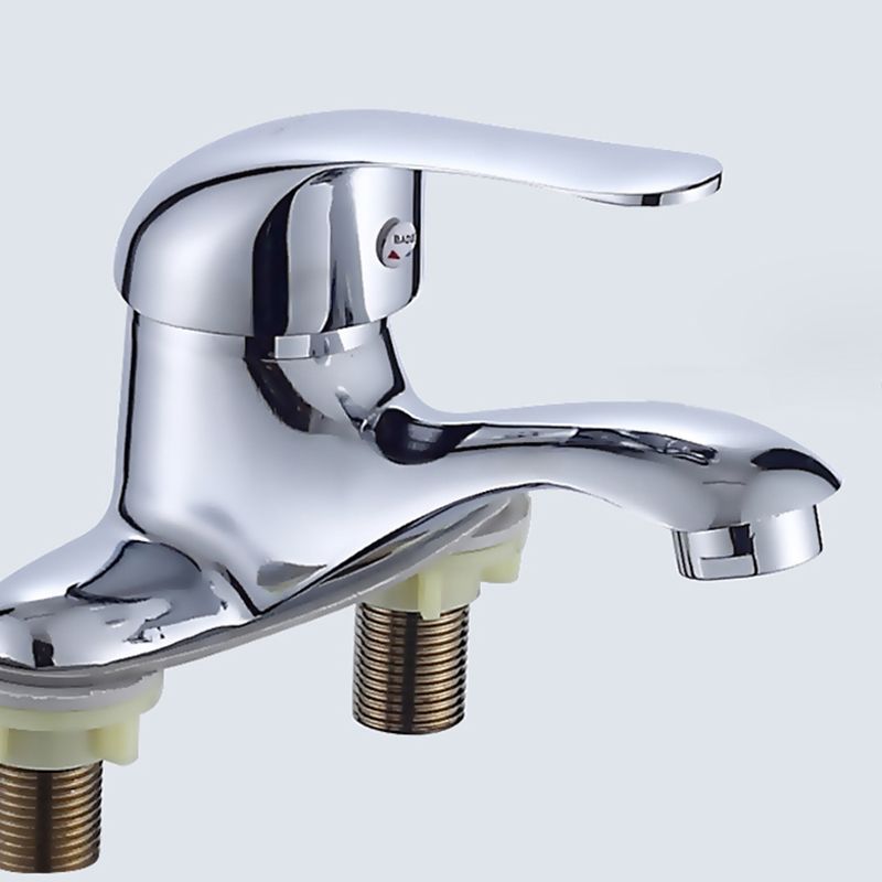 Frendorf | 1oder2-Griff Gebürstetes Nickel Weitverbreiteter Wasserhahn 2 Loch Center Set Waschbecken Wasserhahn