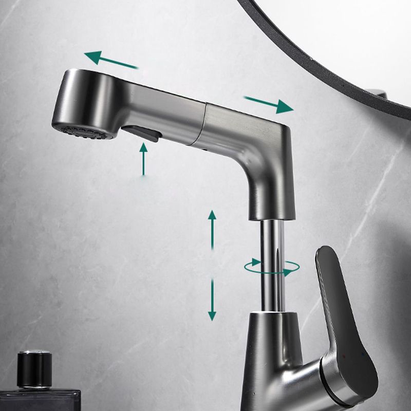 Frendorf | 1-Handgriff Gebürstetes Nickel Widespread Wasserhahn Einloch Badezimmer Gefäß Wasserhahn mit Messing
