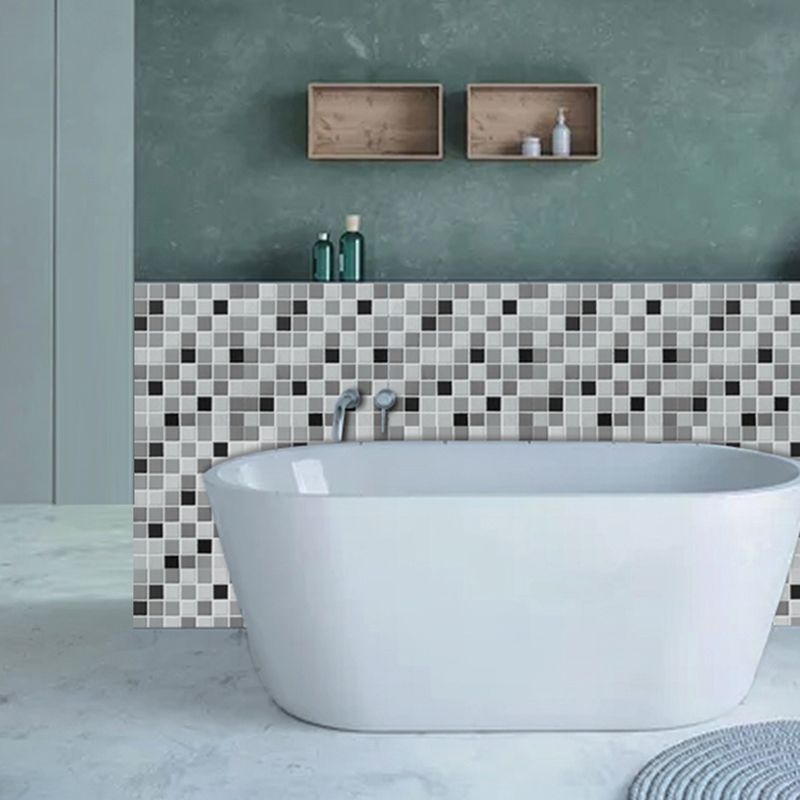 Frendorf | PVC Peel & Stick Mosaikfliese Quadratische Form Mosaikfliesen Tapete