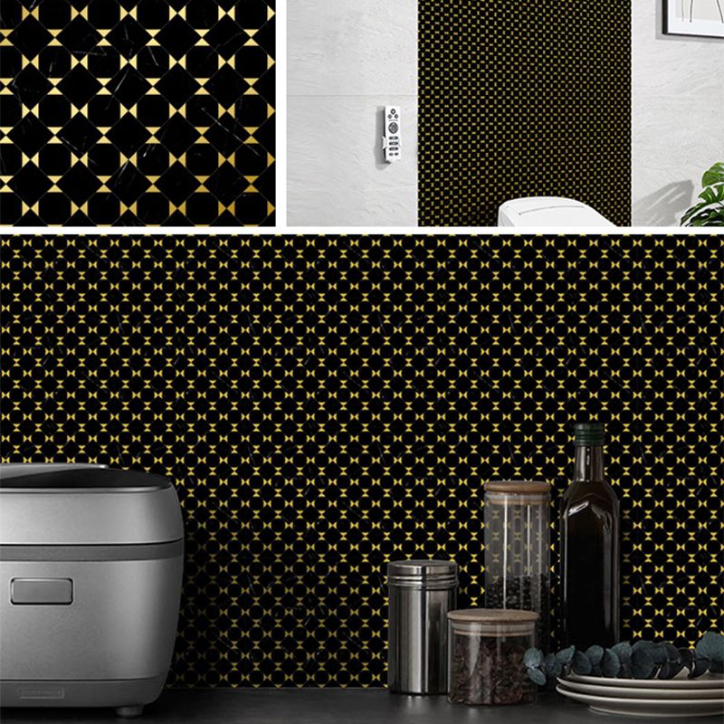 Frendorf | Peel & Stick Mosaikfliese Quadrat Kunststoff Fleckenresistente Fliese - Peel & Stick für Dusche