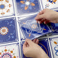 Frendorf | Quadratische Peel & Stick Mosaikfliese PVC Wasserdichte Mosaikfliesen Tapete