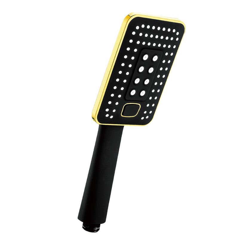 Frendorf | Zeitgenössischer Metall Handheld Duschkopf Quadrat 3 Einstellungen Sprühkopf