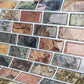 Frendorf | Quadratische Peel-and-Stick-Fliesen Kunststoff Innen Peel & Stick U-Bahn-Fliese