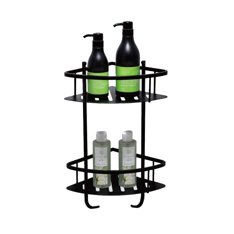Frendorf | Modern Classic Badzubehörset aus Edelstahl Matt Schwarz Bademantelhaken/Handtuchring Bar