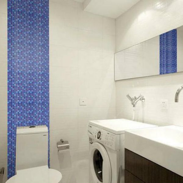 Frendorf | Mosaikfliesen-Tapete PVC Wasserdicht Abziehen und Kleben Wandfliese mit quadratischer Form