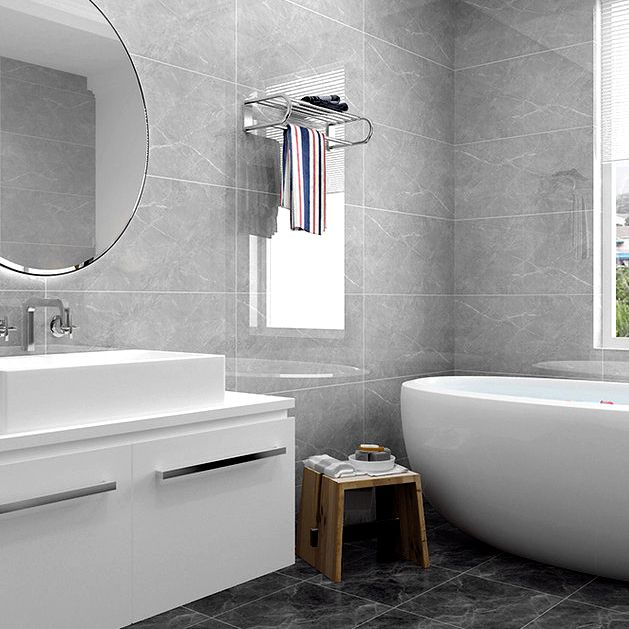 Frendorf | Modern Pearl Wandschalen PVC Wandzugangspanel zum Abziehen und Aufkleben für Badezimmer und Küche
