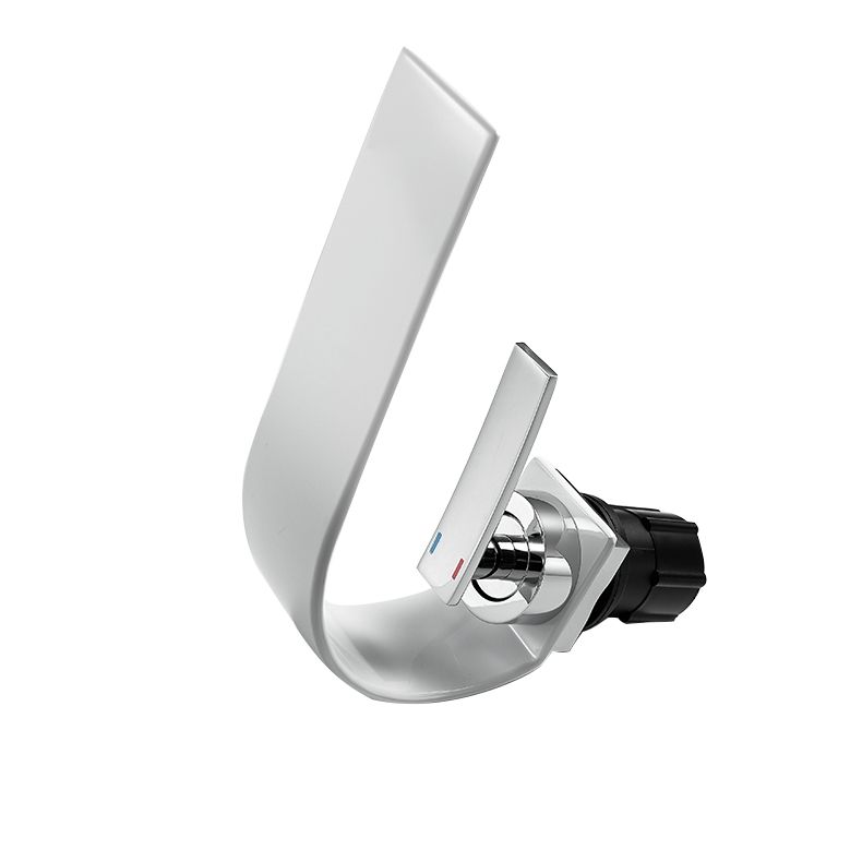 Frendorf | Badarmatur Messing Wasserfallauslauf Hebelgriff Waschbeckenarmatur