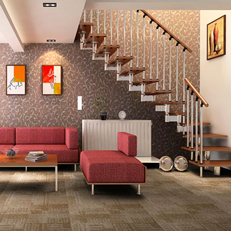 Frendorf | Living Spaces Quadrat Vinylboden Peel and Stick Stofflook PVC Bodenbelag