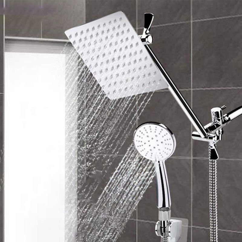 Frendorf | Quadrat Dual-Duschkopf Traditioneller Wandmontierter Metall-Dual-Duschkopf
