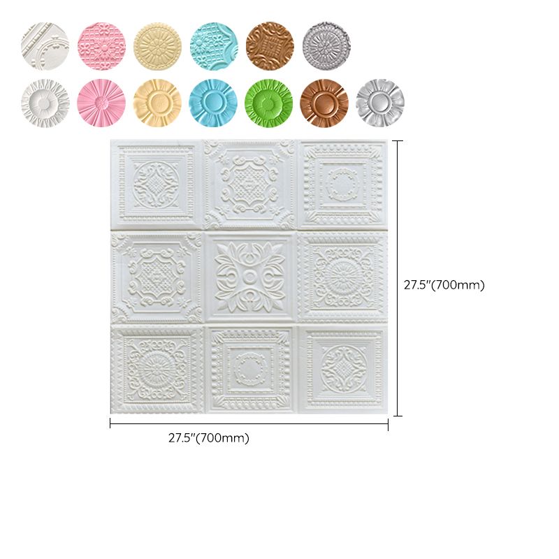 Frendorf | Modern Pearl Wandelement Zugangspanel Peel and Stick Wandfliesen Set von 10