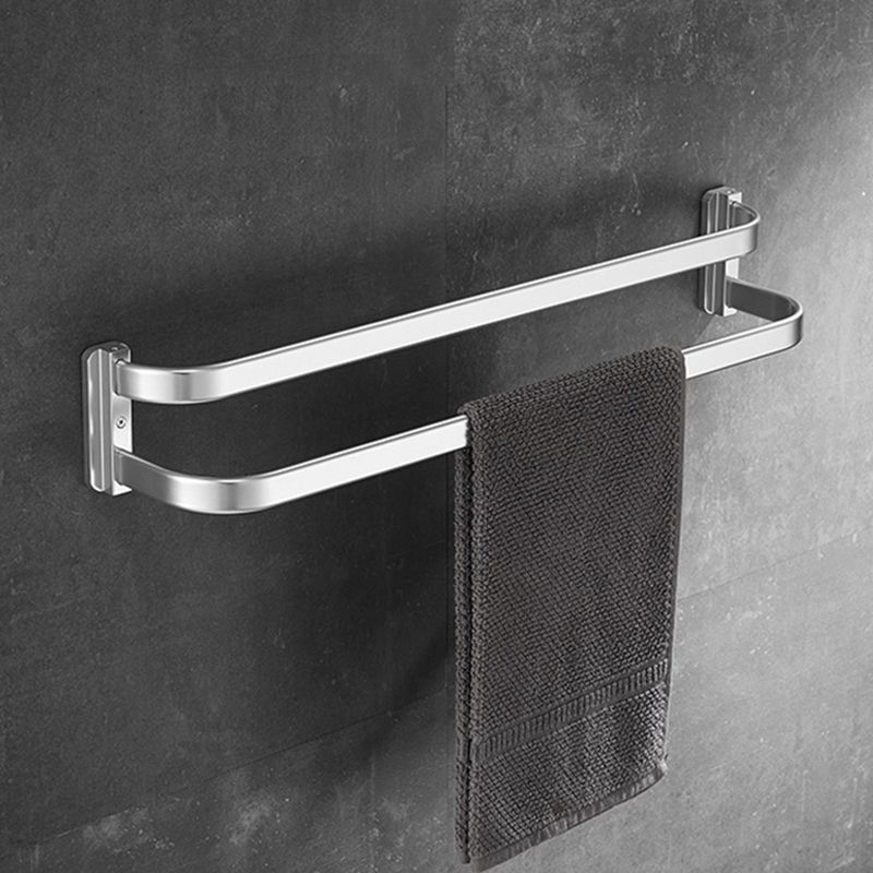 Frendorf | Silber Badezimmer Zubehör Set Modernes Badezimmer Accessoire als Einzelstück oder im Set