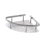 Frendorf | 3-teiliges modernes Badezimmer-Accessoire-Set Aluminium-Badregal in Silber