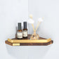 Frendorf | Holz- und Aluminium-Badehardware-Set Goldenes Badezimmerzubehör-Set