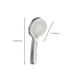 Frendorf | Modernes Stil Rund Handheld Dusche Badezimmer Metall Wandmontierte Hand Dusche