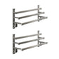 Frendorf | Graues Badezimmer Zubehör Set Zeitgenössischer Stil Aluminium Handtuchstange