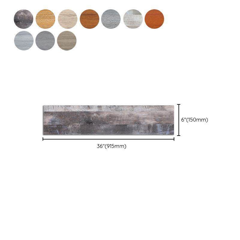 Frendorf | Modern Peel & Stick Mosaikfliesen Kunststoff Holzoptik Fading Beständig Vinyl Planke