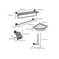 Frendorf | Graue Zubehör Hardware Set Modernes Badezimmer Zubehör Hardware Set