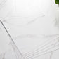 Frendorf | Home Indoor Vinylboden Peel and Stick Marmor-Druck Quadrat PVC-Bodenbelag