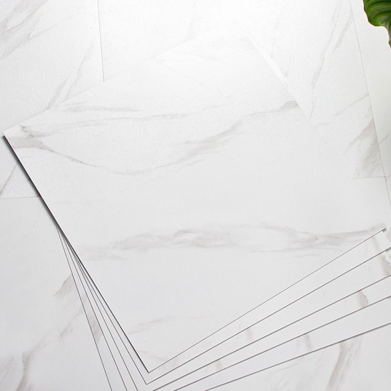 Frendorf | Home Indoor Vinylboden Peel and Stick Marmor-Druck Quadrat PVC-Bodenbelag