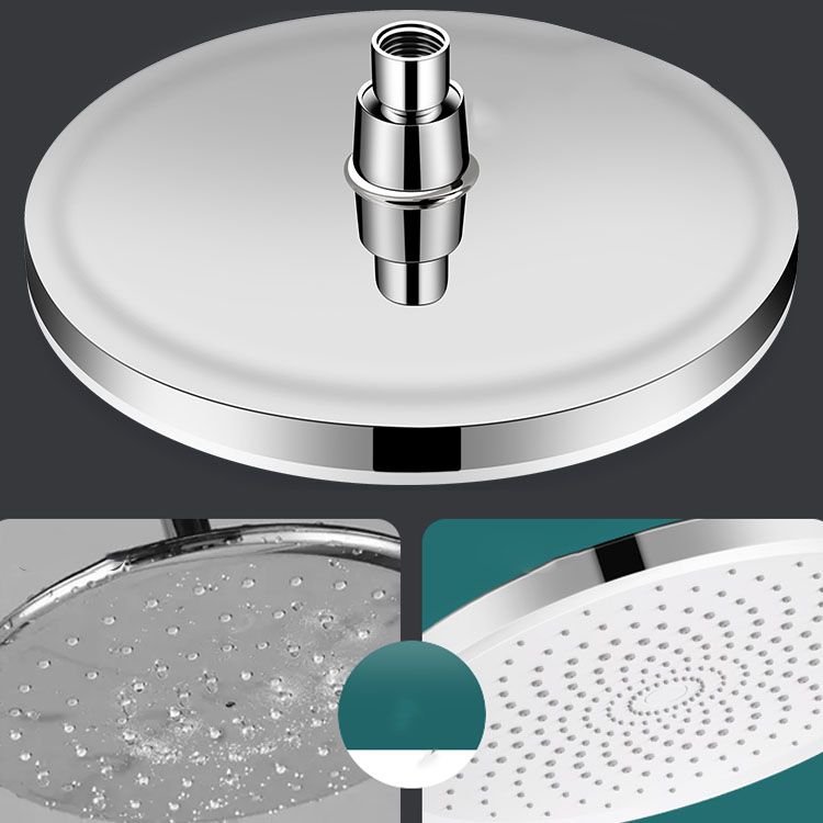 Frendorf | Rund Dual Duschkopf H2O Kinetic Technologie Verstellbarer Duschkopf