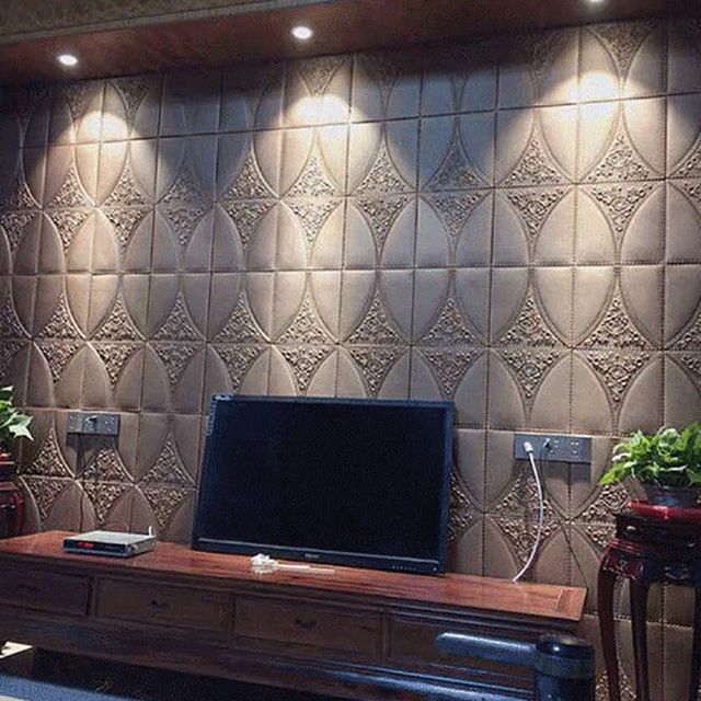 Frendorf | Moderner Stil Kunststoff Wandpaneel Wohnzimmer Abziehen und Anbringen 3D Wandverkleidung
