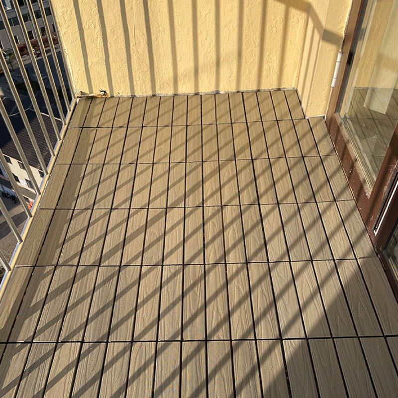 Frendorf | Klassische quadratische Terrassenfliesen einfarbige Verbundfliesen für den Außenbereich