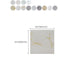 Frendorf | Modernes Indoor-Vinylboden Peel and Stick Marmorprint-Vinylboden