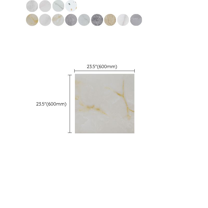 Frendorf | Modernes Indoor-Vinylboden Peel and Stick Marmorprint-Vinylboden