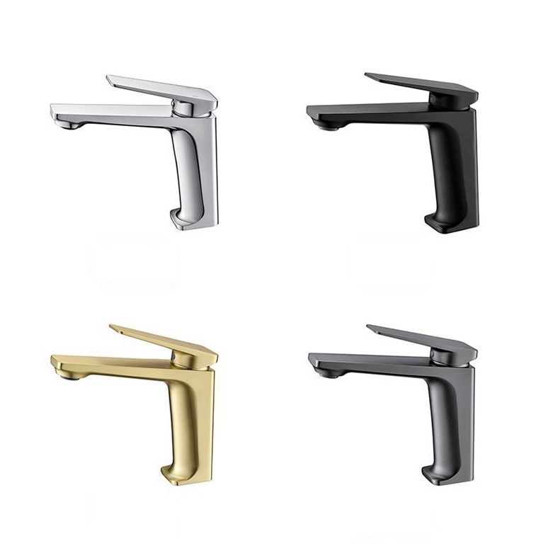 Frendorf | Glam Copper Vessel Faucet Lever Handles Niedriger Bogen Vessel Faucet für Badezimmer