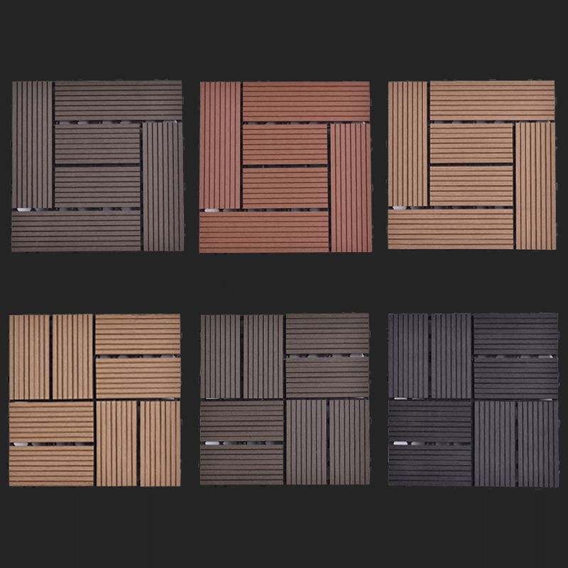 Frendorf | Modernes Kunststoffholz-Laminatplankendeck im Freien, schimmelresistentes Laminat