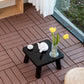 Frendorf | 30 cm X 30 cm 4-Slat Quadrat Deck/Patiobodenfliesen Schnapppassung Installation Bodenfliesen