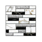 Frendorf | Kunststoff Peel and Stick Fliesen 3D Quadrat Wasserdicht Peel and Stick Fliesen