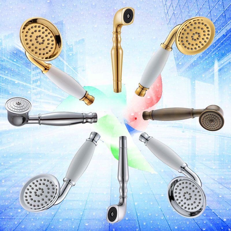Frendorf | All-Kupfer Einzel-Funktion Handheld Duschkopf Europäischer Stil Antiker Regenduschkopf