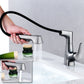 Frendorf | Moderner Wasserhahn Einfarbig Kupfer Centerset Badezimmer Wasserhahn