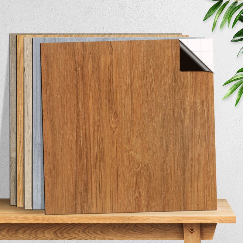 Frendorf | Modernes PVC-Fußbodenbelag Peel and Stick Holzlook geprägte Vinylbodenfliesen