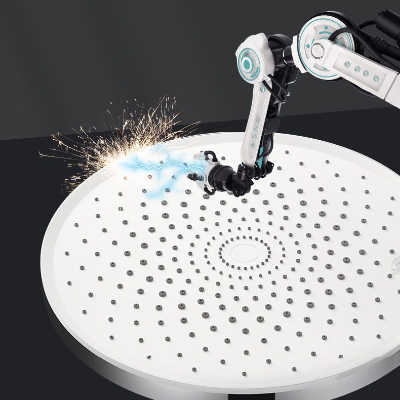 Frendorf | Rund Dual Duschkopf H2O Kinetic Technologie Verstellbarer Duschkopf
